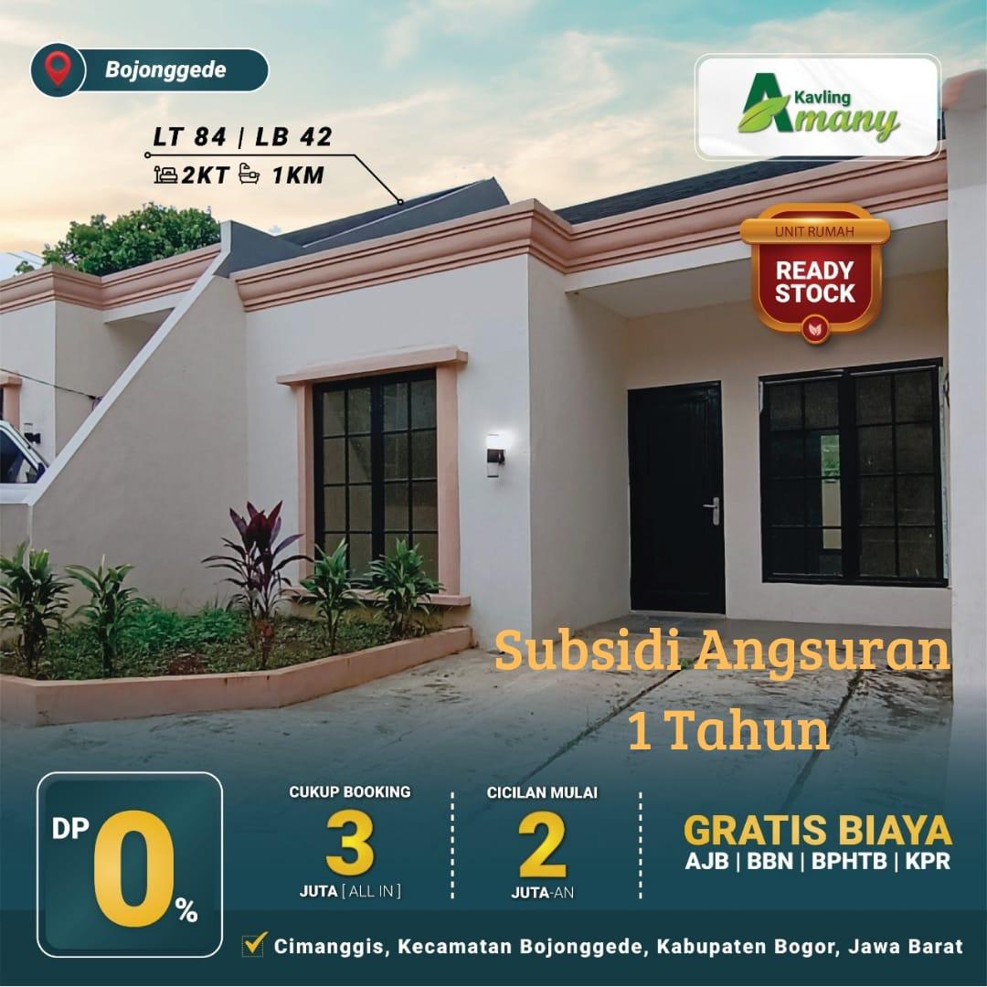 KAVLING AMANI CIMANGGIS